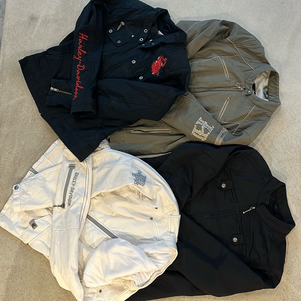 Harley Davidson Lot of spring/fall jackets